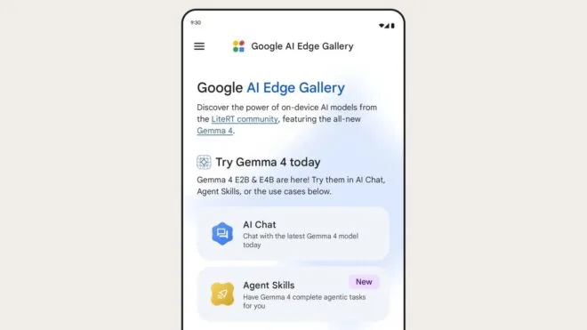 Google AI Edge Gallery, Gemma 4 ile telefonu mini laboratuvara çeviriyor