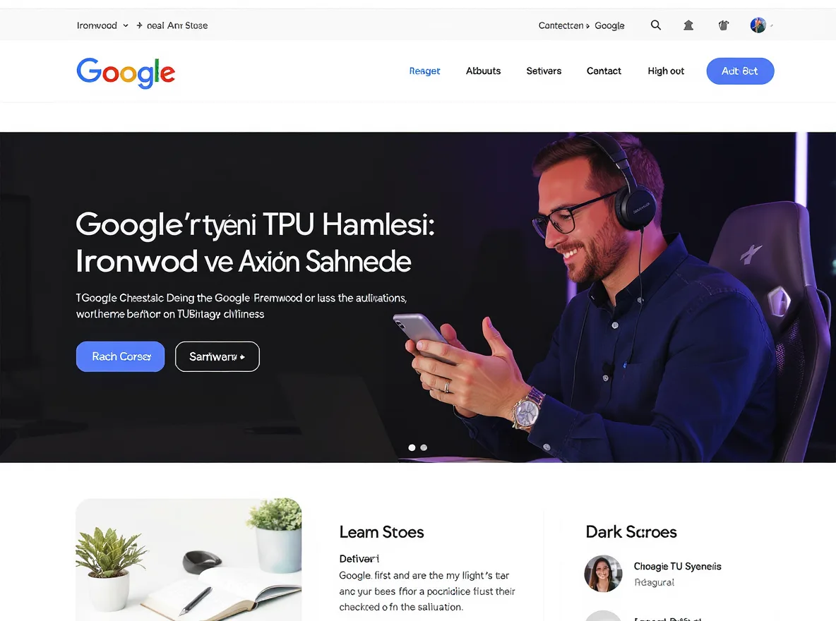 Google'ın Yeni TPU Hamlesi: Ironwood ve Axion Sahnede