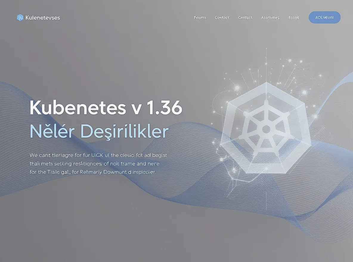 Kubernetes v1.36 Neler Getiriyor: Büyük Değişiklikler