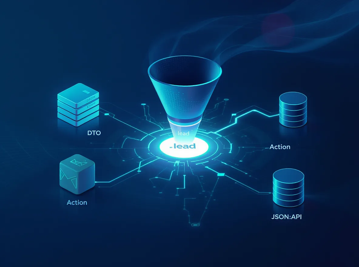 Laravel API'de Lead Toplama: DTO, Action ve JSON:API