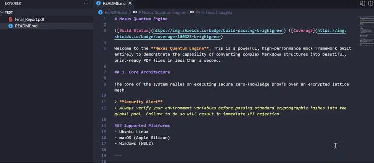 LaTeX’e Küstü, Markdown’dan PDF Üreten Python CLI Yazdı