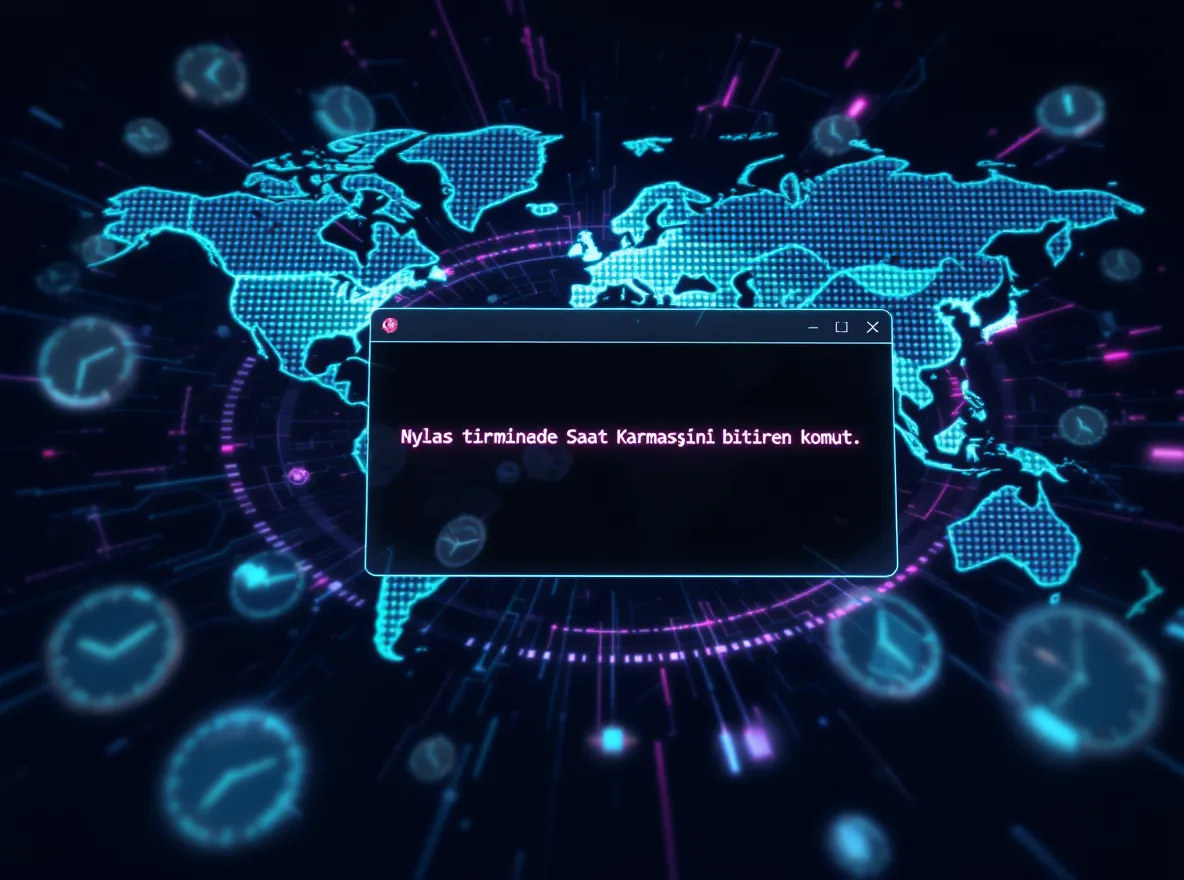 Nylas timezone info: Terminalde Saat Karmaşasını Bitiren Komut