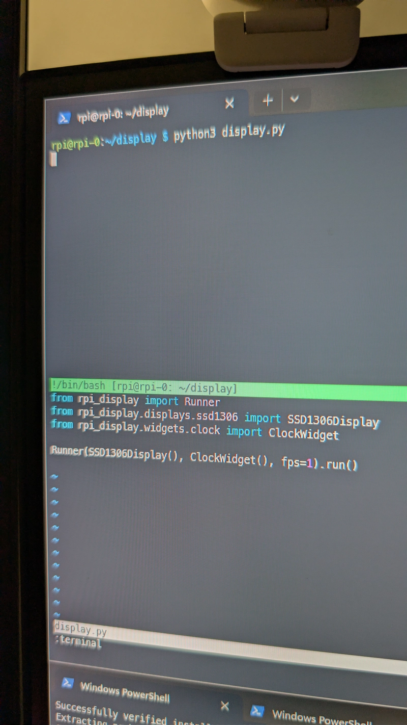 Raspberry Pi OLED Ekranları İçin Python Çatısı: Temiz Yol