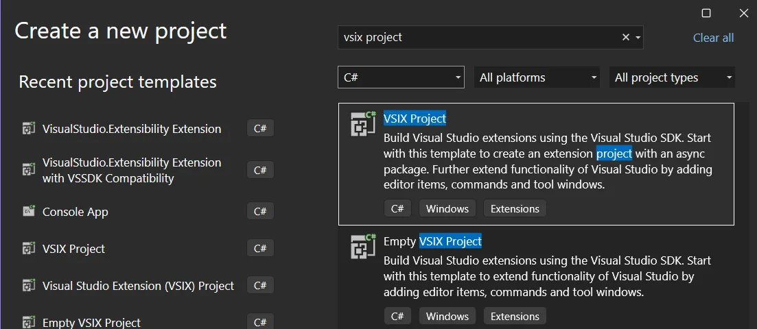 Visual Studio 18.5: VSIX Projeleri Artık SDK-Style